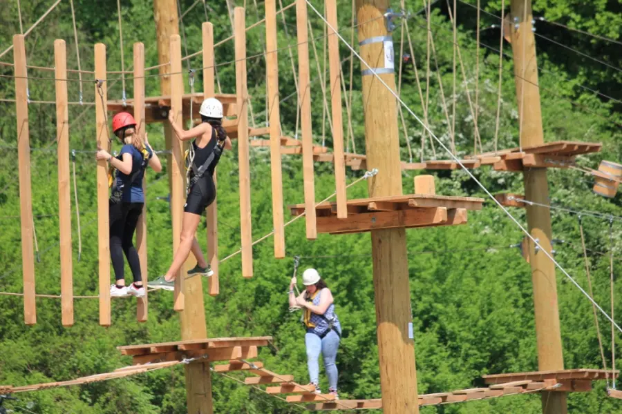 Adventure Valley Durbuy Bomenparkoer